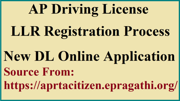 AP New Driving License