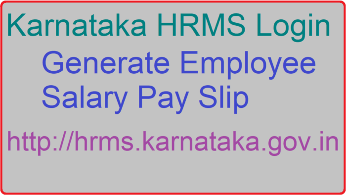 hrms.karnataka.gov.in