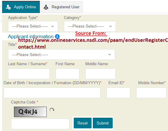 Online Pan Card Modification - Pan Card Service at Rs 250/card | पैन कार्ड बनाने की ... : In the case of offline applications, the pan card form download link is provided here;